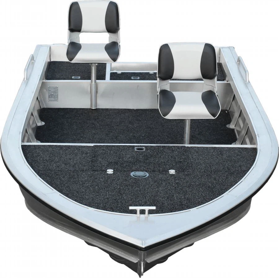 All Aluminum Fishing Boat front view